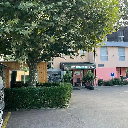 Отель Restaurant De La Plage Гланд